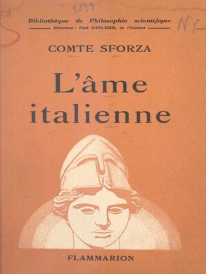 cover image of L'âme italienne